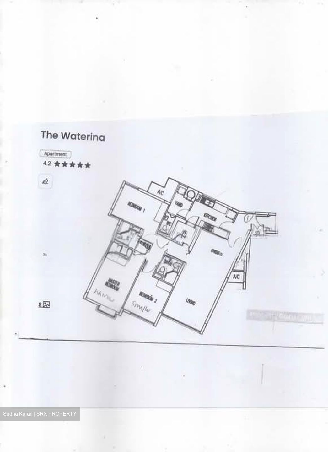 The Waterina (D14), Apartment #560830111